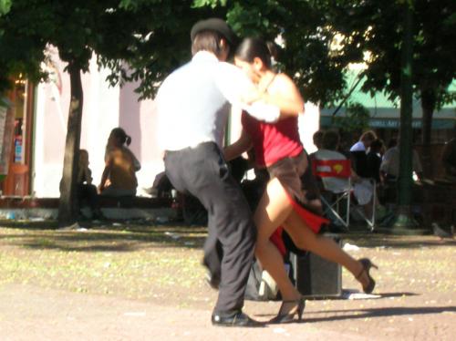 Plaza Dorrego tango