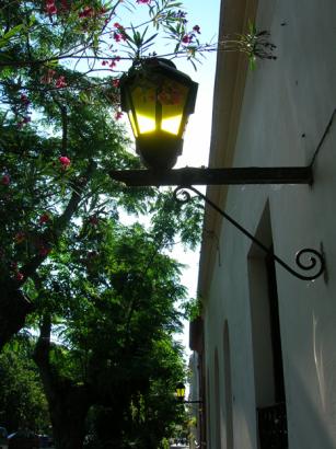 historic streetlamps