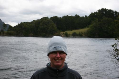 cold but smiling!!