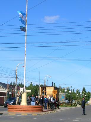 flag raising ceremony