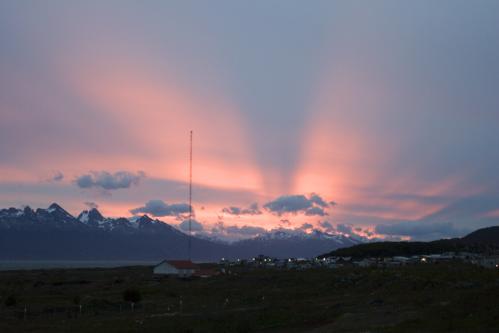 Ushuaia sunset