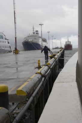 a bit wet & windy