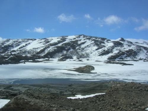 frozen lake