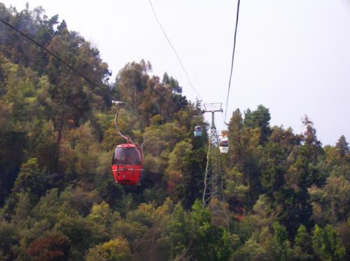 view from teleferico