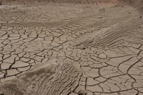 dried earth