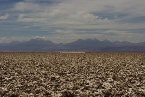 start of salt flats