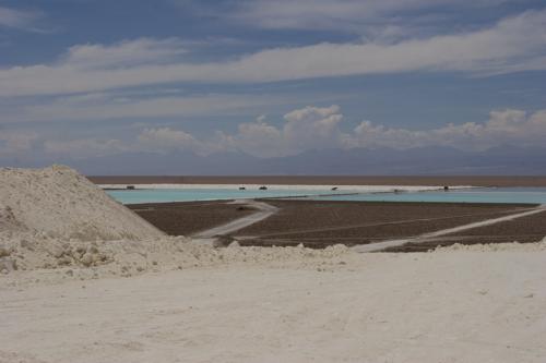 earth damaging lithium mine
