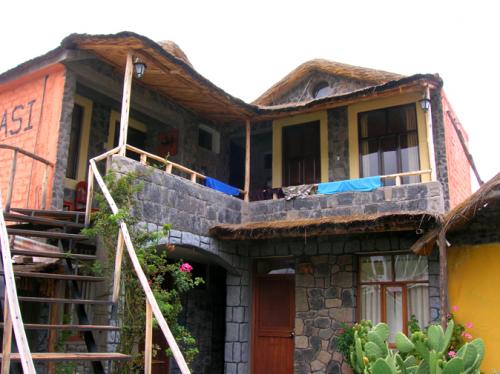 our upstairs pad