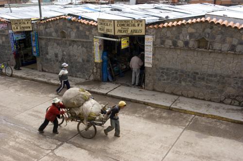 near the market