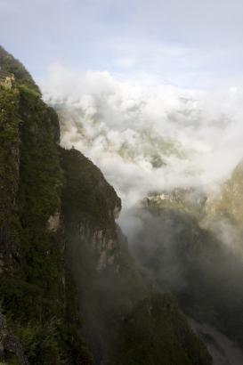 misty canyons