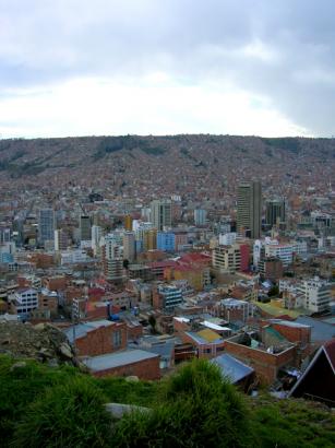 downtown La Paz