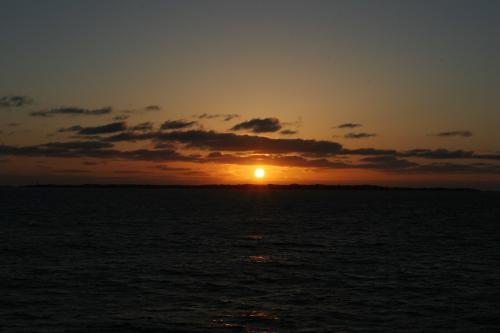 first night sunset