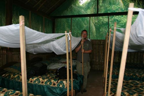 our dorm 7.30 am