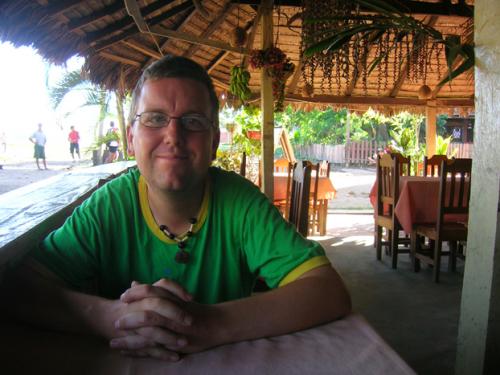 Rob at bar