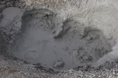 close up mud