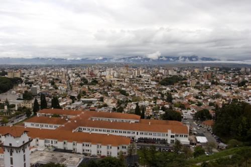 view from cable car