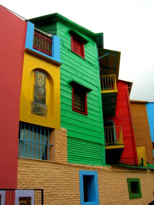 more colourful houses