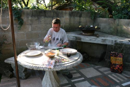 more food preparation