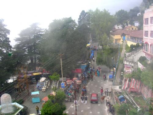 view from cable car