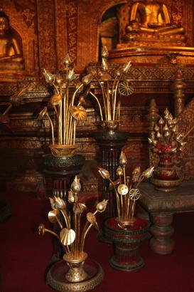 a temple interior