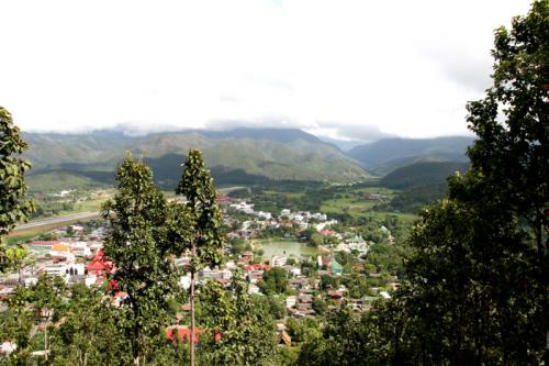 view over city