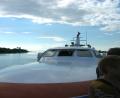 front of speedboat