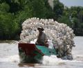 plastic bottle boat