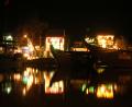 riverside at night