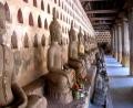 wall of Buddhas