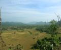 overlooking Vang Vieng