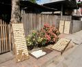 drying rice cakes