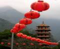 windblown lanterns