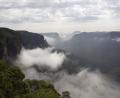 morning view over valley