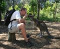 rob and tame kangaroo