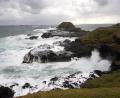 wild and windy coastline