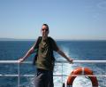 Rob on Sorrento ferry