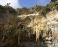 rock stalactites
