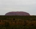 1st view of Uluru