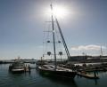 swanky sailing boat