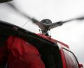 getting in helicopter