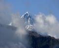 close up of Mount Cook