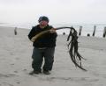 Rob and big seaweed