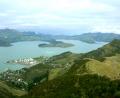 overlooking Banks peninsula