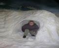 inside wind tunnel