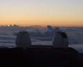 the W.M. Keck Observatory 