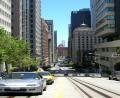 modern cable car street