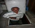 Giorgio and his wine cellar