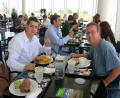 lunch at the Getty