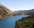 view over Twin lakes