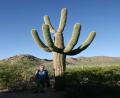 Rob and cactus